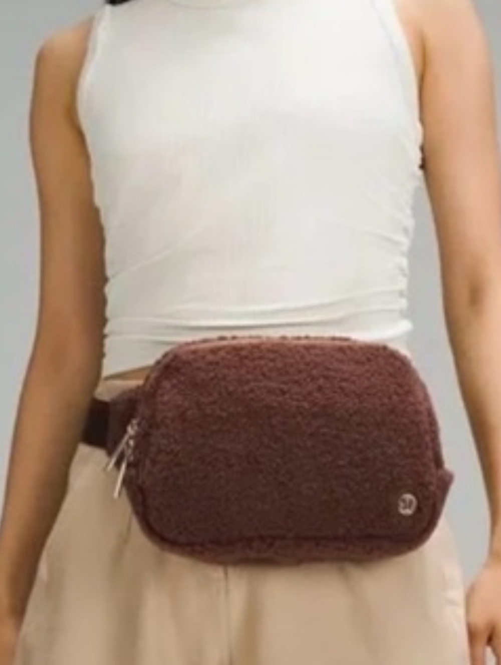 Lululemon Brown Teddy Fanny Pack